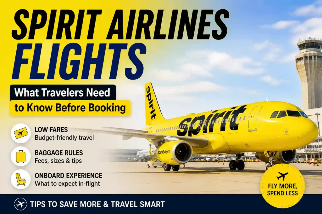 spirit airlines flights